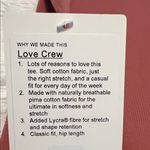 Lululemon Love Crew T Shirt Size 6 Photo 5
