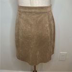 Wilfred  FREE ARITZIA CARMEN FAUX SUEDE MINI SKIRT WITH SNAP FRONT CLOSURE size 2 Photo 3