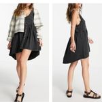 Free People Brooke  Black Tunic Dress Photo 2