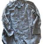 WOMEN'S jean button down shirt medium Photo 0