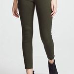 L'Agence New  Dark Green skinny Jeans with raw Hem Photo 1