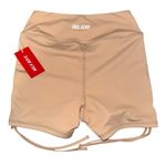 Full Send Nelk Boys‎ Drawstring Shorts Activewear Athleisure Beige Tan Photo 2
