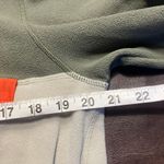 Eddie Bauer Fleece Pullover Mens Small Snap Button Pocket Olive Green Beige Photo 11