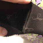 Vera Bradley  wallet retired print ‎ purple punch trifold wallet Photo 10