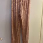 Victoria's Secret Victoria’s Secret Womens Rose Gold Pleated Sleep Lounge Pants S Small Glitter Photo 5