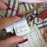 Vintage LL Sport Plaid Golf Print Shorts. Size 12 Tan Photo 4