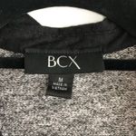 BCX  Black and Gray Button Front Career Blouse M Photo 4