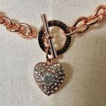 G by Guess  rose gold heart toggle necklace Photo 1
