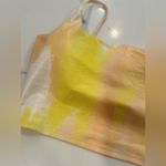 Carbon 38  Shimmer Metallic Ombré Brami Crop Top size Large T1001 Photo 5