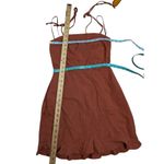 Abercrombie & Fitch  burnt orange mini dress Small Photo 8