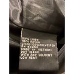 Women's Linen Blend Blazer Jacket Black Dry Clean Only Size 8 Photo 5