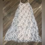 Elena Baldi Floral Motif Paisley silk maxi dress L boho flowy tiered spring Pink Size L Photo 6