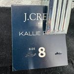 J.Crew Factory Kallie Pant Black Velvet Straight Leg Size 8 Brand New w/ Tags Photo 5