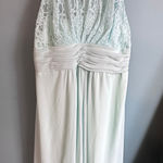 Bill Levkoff  Women's Mint Floor Length  Bridesmaid Dress Evening Gown Photo 0