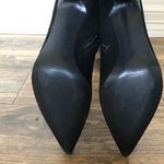 Ralph Lauren Black Suede Knee-high Boots (designer Brand) Photo 5