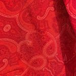 Two Twenty Five Red Paisley Print Blazer sz12 Size 12 Photo 5