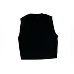 ZARA  black high neck crop tank top size medium Photo 3