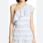 BB Dakota Women's Colleen One Shoulder Striped Romper Photo 0