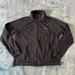 Columbia Charcoal Gray Benton Springs Full Zip Fleece Jacket Womens XL Photo 0