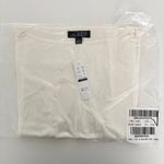 J.Crew NWT Refined Rib Shell Tank Top Ivory Photo 4