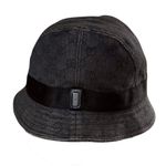 Gucci Authentic Bucket Hat GG Monogram Vintage Black Canvas size M Photo 1