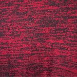 Rag and Bone Heathered Red Black Long Sleeve Top Crew neck tight knit stretch M Photo 5