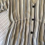 RVCA V-Neck Button-Down Midi Dress Photo 7