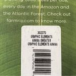 Farm Rio  GRAPHIC ELEMENTS AINIKA SWEATER multicolored size L Photo 3