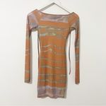 SKIMS Jelly Sheer Off The Shoulder Dress in Tie Dye Size Small S Photo 6