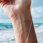 🐚 Salty Cali Silver Plated Seashell Necklace Photo 0