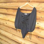 Lani the Label Black Off the Shoulder Bodysuit Photo 2