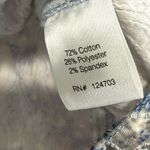 Gumps San Francisco Floral Embroidered Button Jacket Sz L Studded Artsy Career Blue Size L Photo 7