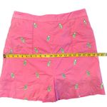 Lilly Pulitzer Vtg  Womens Golf Skort Sz 8 Embroidered Golf Shoe Preppy Resort Photo 4