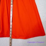 Eloquii New!  orange red tie‎ front V neck bell sleeve dress, size 20 Photo 7