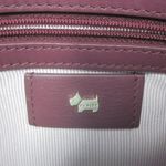 Radley London Burgundy Leather Crossbody Zip Top Bag 10 X 7 Adjustable Strap Photo 3