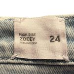 Hudson Jeans Hudson Zoeey High-Rise Straight-Leg Cropped Dip-Out Jeans Photo 6