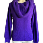 Vintage Designers Originals Royal Purple Cowl Neck Sweater Small S Photo 0