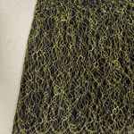 J.Crew  Women’s Navy Neon Green Lace Overlay‎ Mini Skirt Photo 7