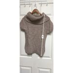 Cato  Womens Size Medium M Short Sleeve Cowl Neck Knit Sweater Multi Colored 0045 Photo 2