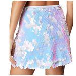 Nasty Gal NWT Iridescent Disc Sequin Mini Skirt Size 4 Photo 1