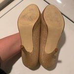 Caparros Gold Glitter Pumps Photo 2