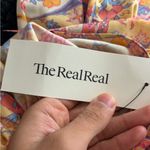 Etro Y2K Fairy Babydoll Designer Paisley Boho Hippie Fest Midi V Neck Dress Sz 4 Pink Photo 8