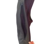 Banana Republic gray and black sherpa sleeveless zip up vest women's size small Photo 7