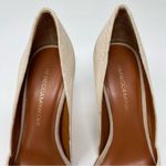 Rebecca Minkoff  Blush Python Brie Snake Skin Pumps sz 7 Photo 3