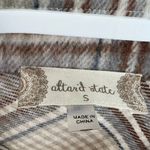 Altar'd State Altar’d State neutral shacket oversized S plaid fall winter soft outdoor plaid Photo 3
