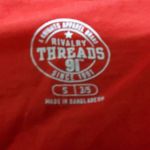 Rivalry Threads  Nebraska Huskers Red Tee (S) Photo 5