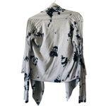 525 America  tie dye cashmere cotton blend‎ waterfall cardigan size M Photo 1