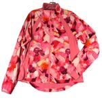 Athleta  Womens Medium‎ Pink Run With It Full Zip Long Sleeve Jacket Pockets Photo 0