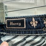 Rock Revival Nancy thick stitch denim jean shorts women's 26 rose gold Photo 5