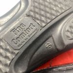 Finn Comfort Women's red coral color Leather Open Toe Two Photo 7